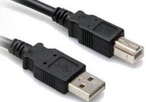 Cable USB BROBOTIX 102327, 1,8 m, Negro