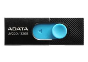 Memoria USB Adata UV220 32 GB 2.0 Color Negro-Azul