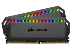 Memoria Ram Corsair Dominator Platinum 2x8GB RGB DIMM 3200MHz DDR4 CL16 Color Negro