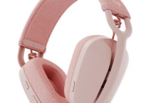 Diadema Logitech Zone Vibe 100 Inalámbrica Color Rosa