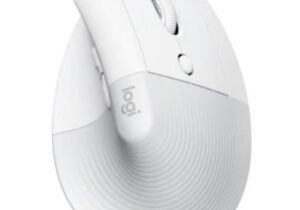 Mouse Logitech Lift Ergonómico Vertical 1000dpi Color Gris Pálido