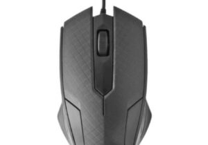 Mouse Easy Line Óptico Alámbrico USB 1200dpi Color Negro