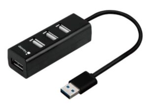 Mini Hub Nextep USB 2.0 Alta Velocidad 4 Puertos