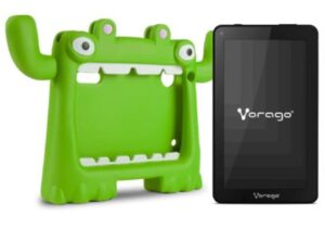Tablet Vorago PAD-7-KIDS 7" Quadcore 32 GB Ram 2 GB Android 11 Funda Color Verde
