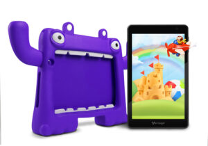Tablet Vorago PAD-8-KIDS 8"Quadcore 64GB Ram 4GB 2MP/5MP Android 13 Funda Morada